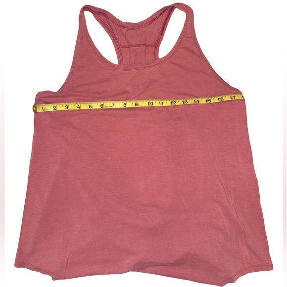 Lululemon Women’s Love Tank Pleated Rose No Soze Fits Like 10 - Picture 6 of 7